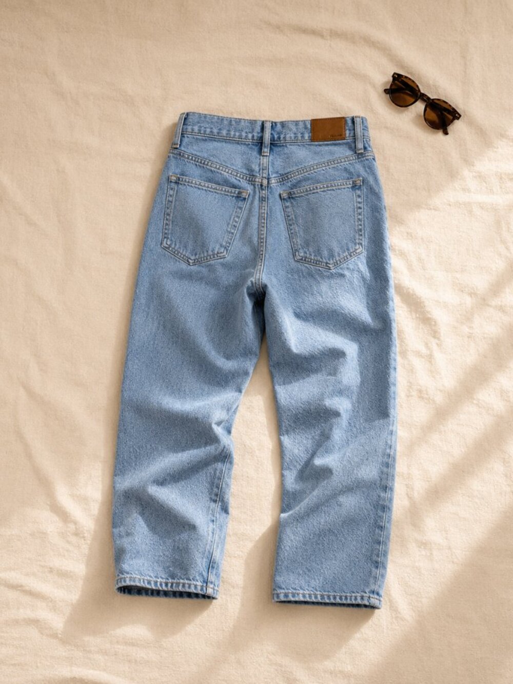 Madewell Perfect Vintage Jean Light Wash Straight Leg High Rise Women's 30 - Picture 2 of 7